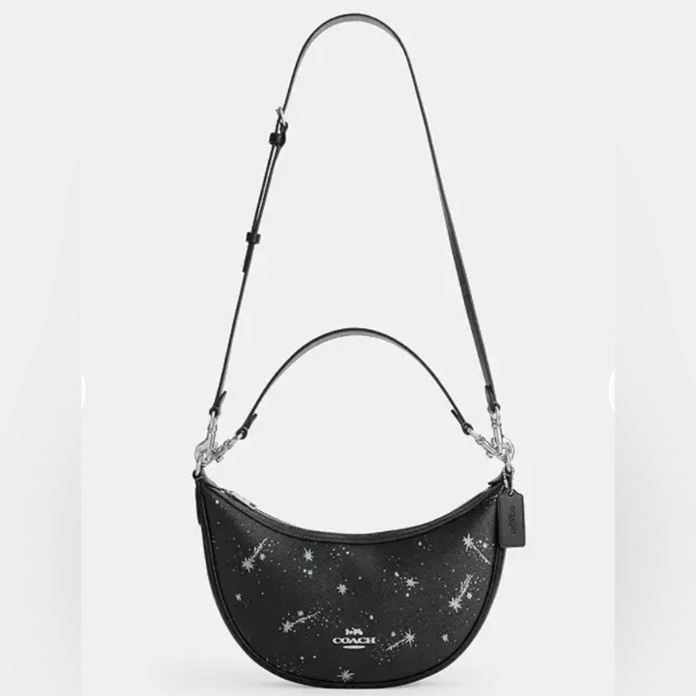 NWT Aria Shoulder Bag With Star Print - Picture 3 of 11